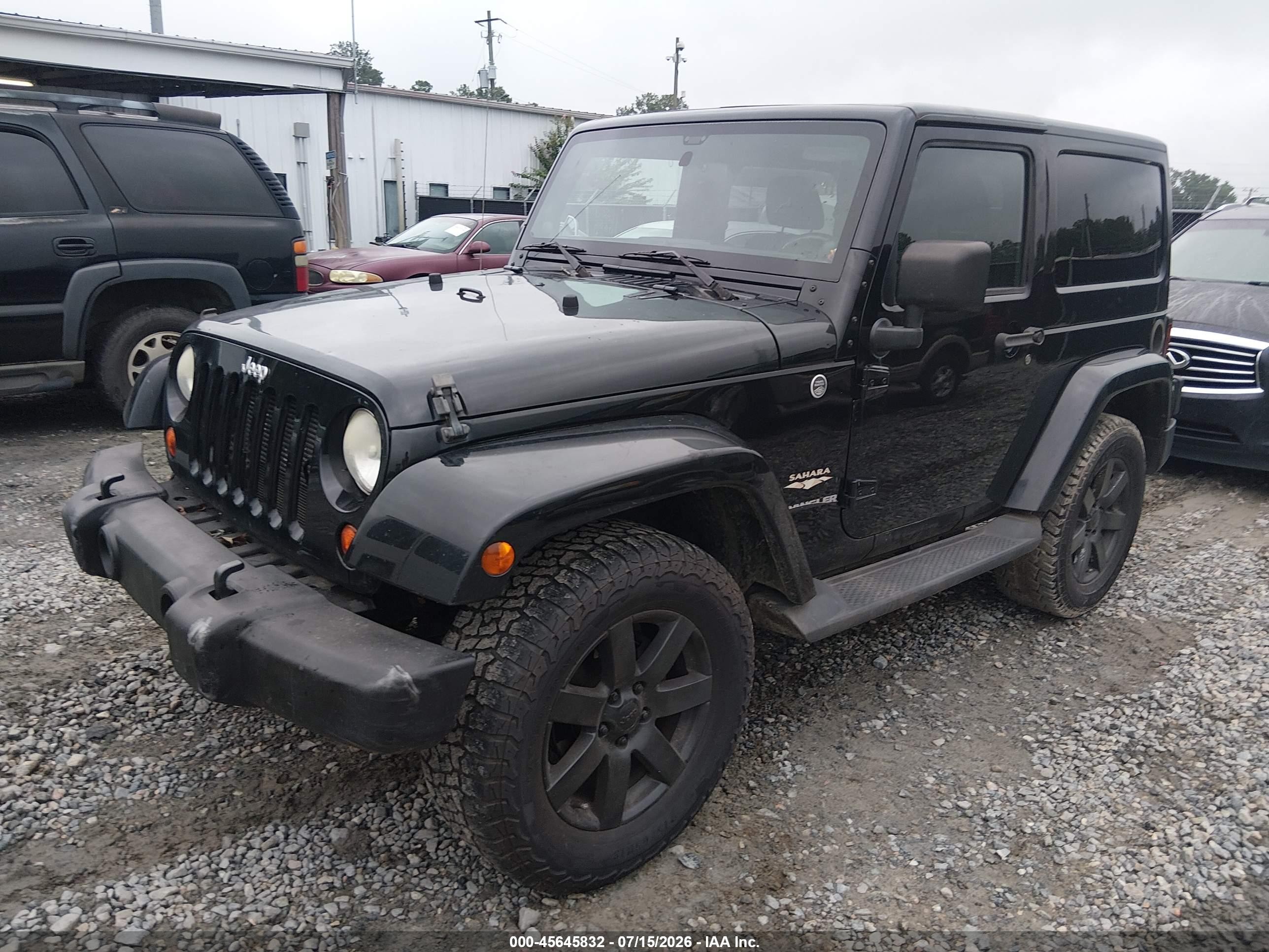 2012 Jeep Wrangler Sahara Black vin: 1C4AJWBG0CL188097