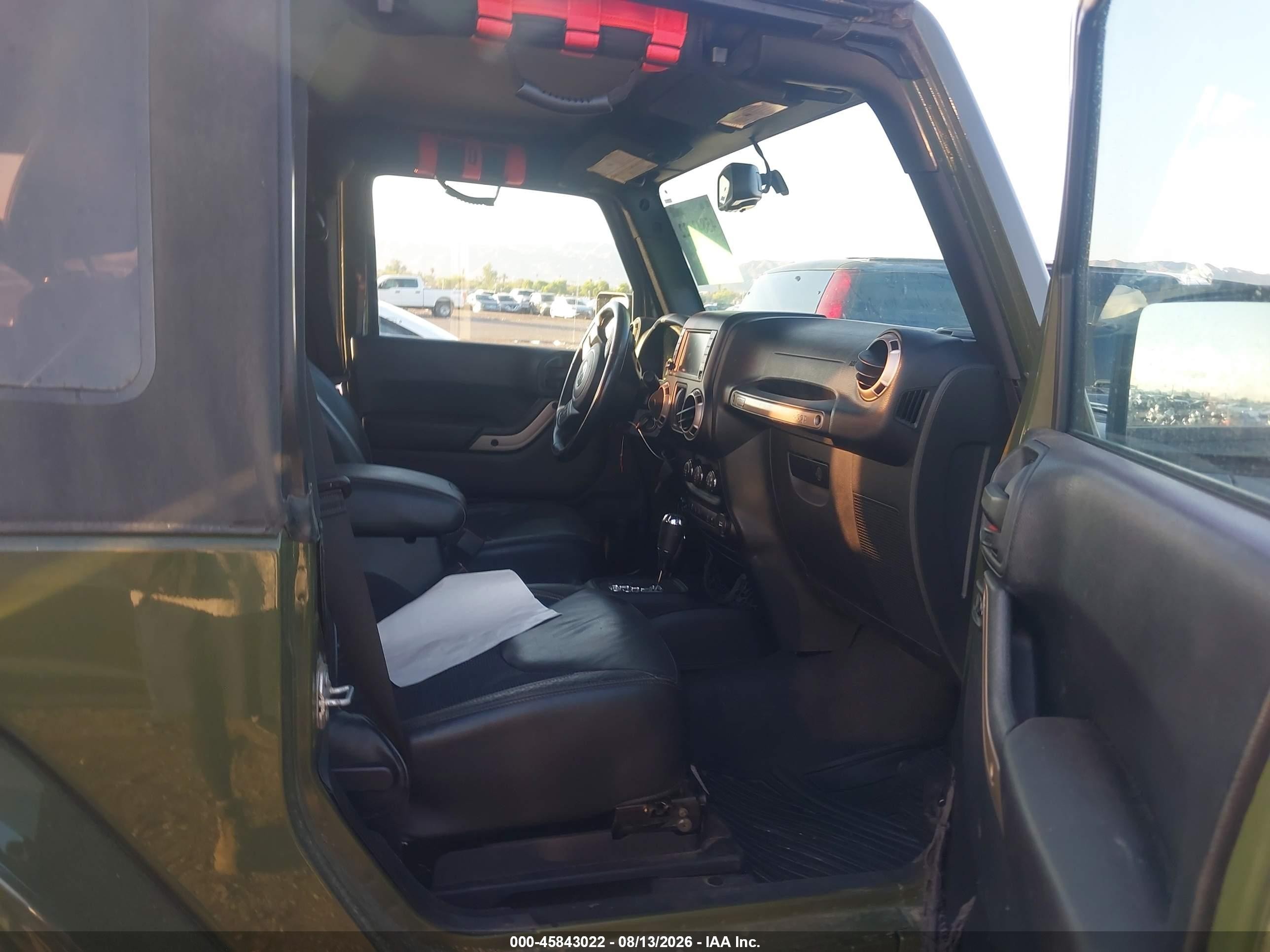 2016 Jeep Wrangler 75th Anniversary Green vin: 1C4AJWBG0GL236915