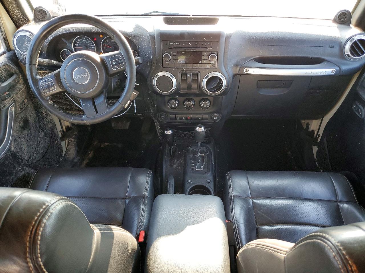 2012 Jeep Wrangler Sahara Желто-коричневый vin: 1C4AJWBG1CL105356