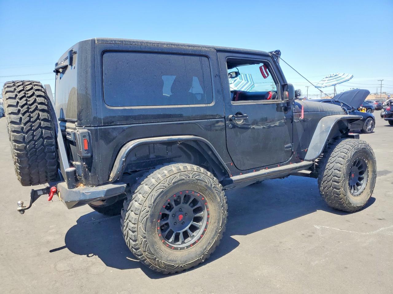 2015 Jeep Wrangler Sahara Black vin: 1C4AJWBG3FL512695