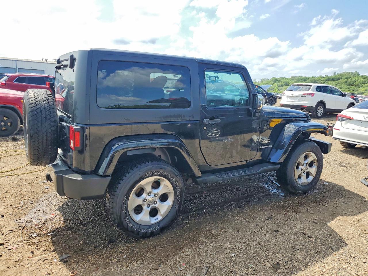 2012 Jeep Wrangler Sahara Black vin: 1C4AJWBG4CL183145