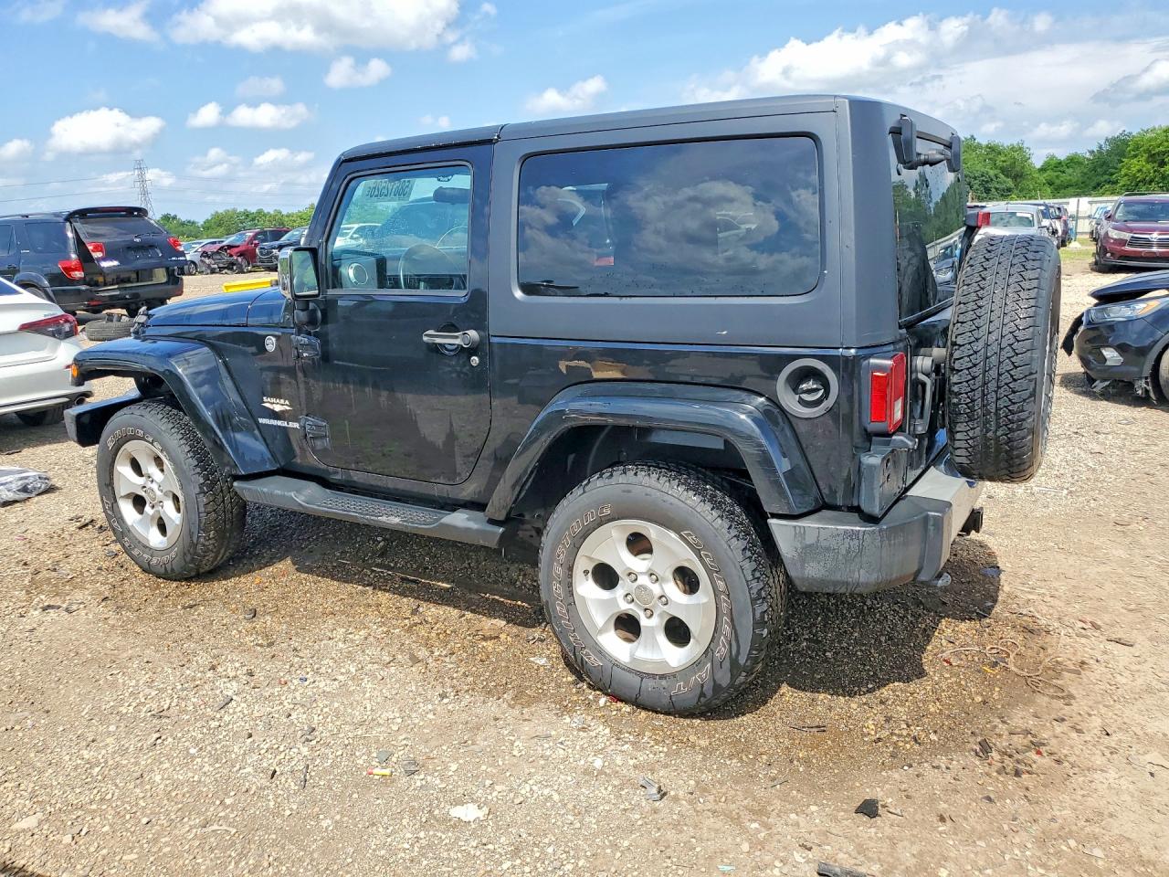 2012 Jeep Wrangler Sahara Black vin: 1C4AJWBG4CL183145