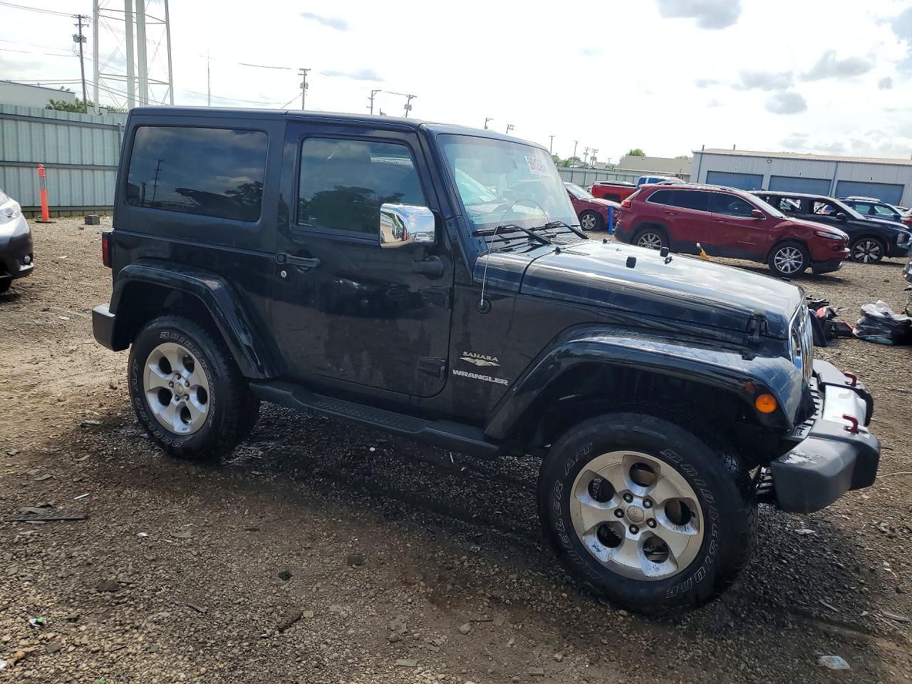 2012 Jeep Wrangler Sahara Black vin: 1C4AJWBG4CL183145