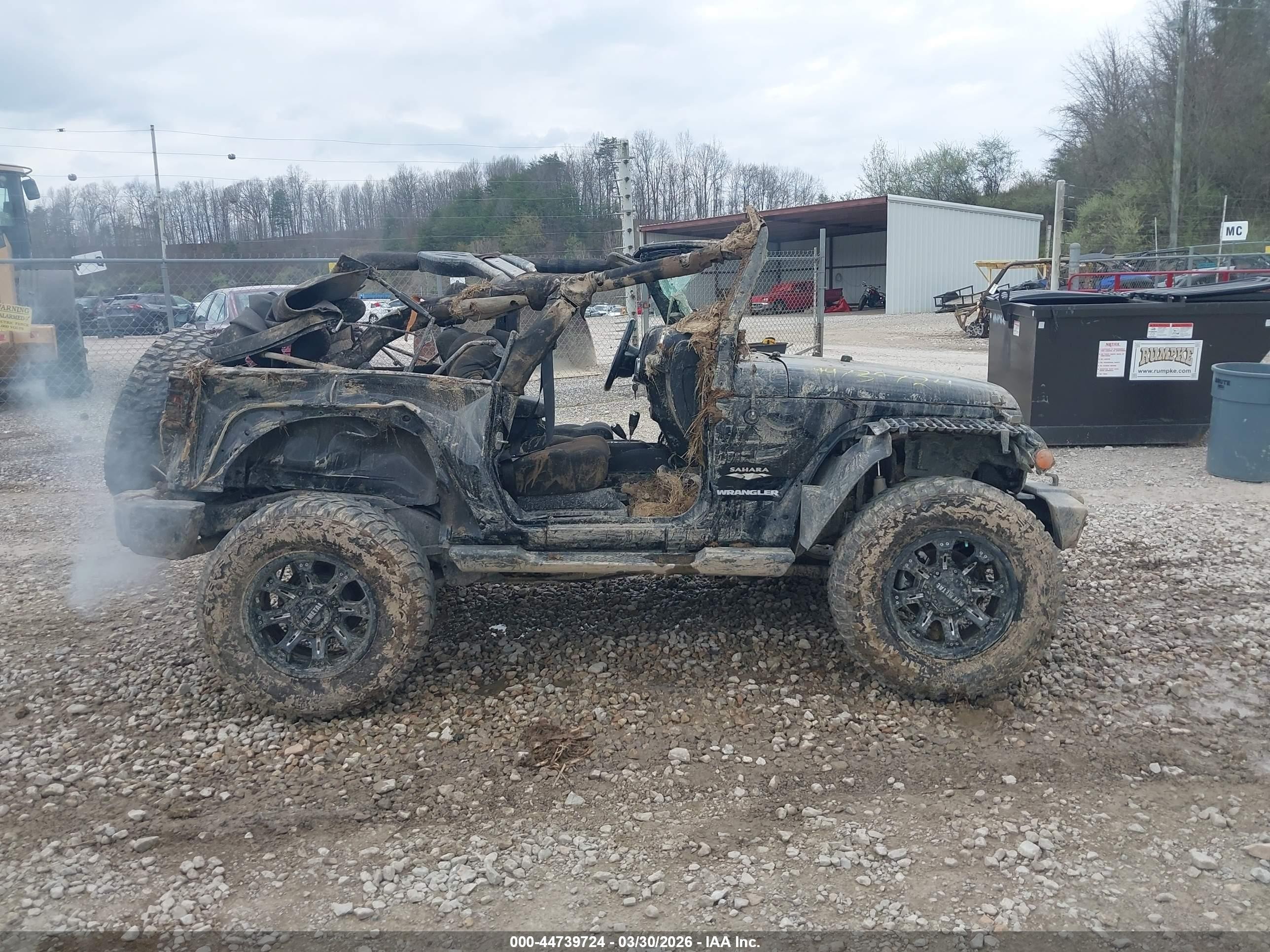 2012 Jeep Wrangler Sahara Black vin: 1C4AJWBG4CL216581