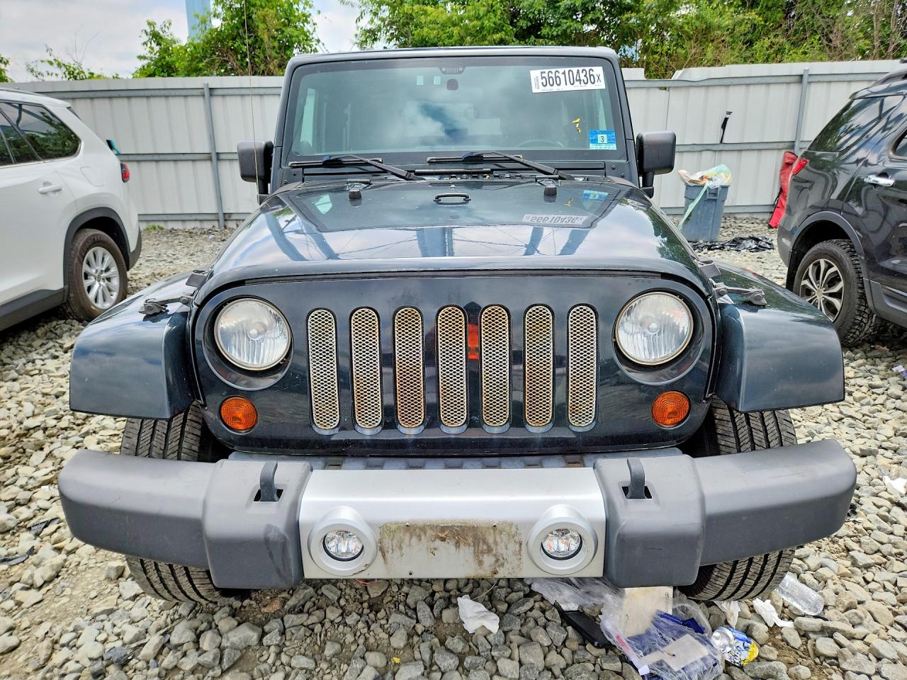 2012 Jeep Wrangler Sahara Зеленый vin: 1C4AJWBG4CL220310