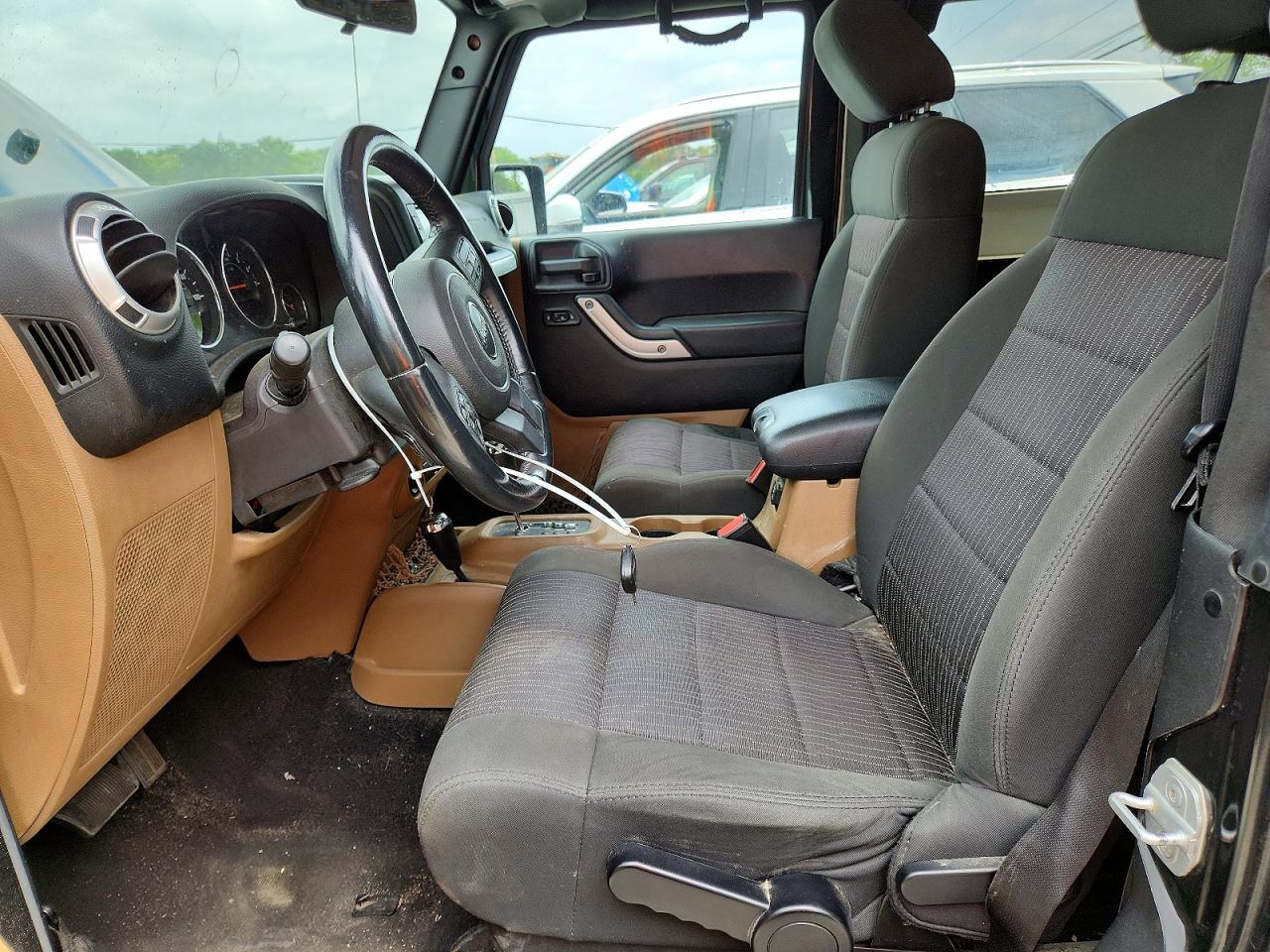 2012 Jeep Wrangler Sahara Зеленый vin: 1C4AJWBG4CL220310