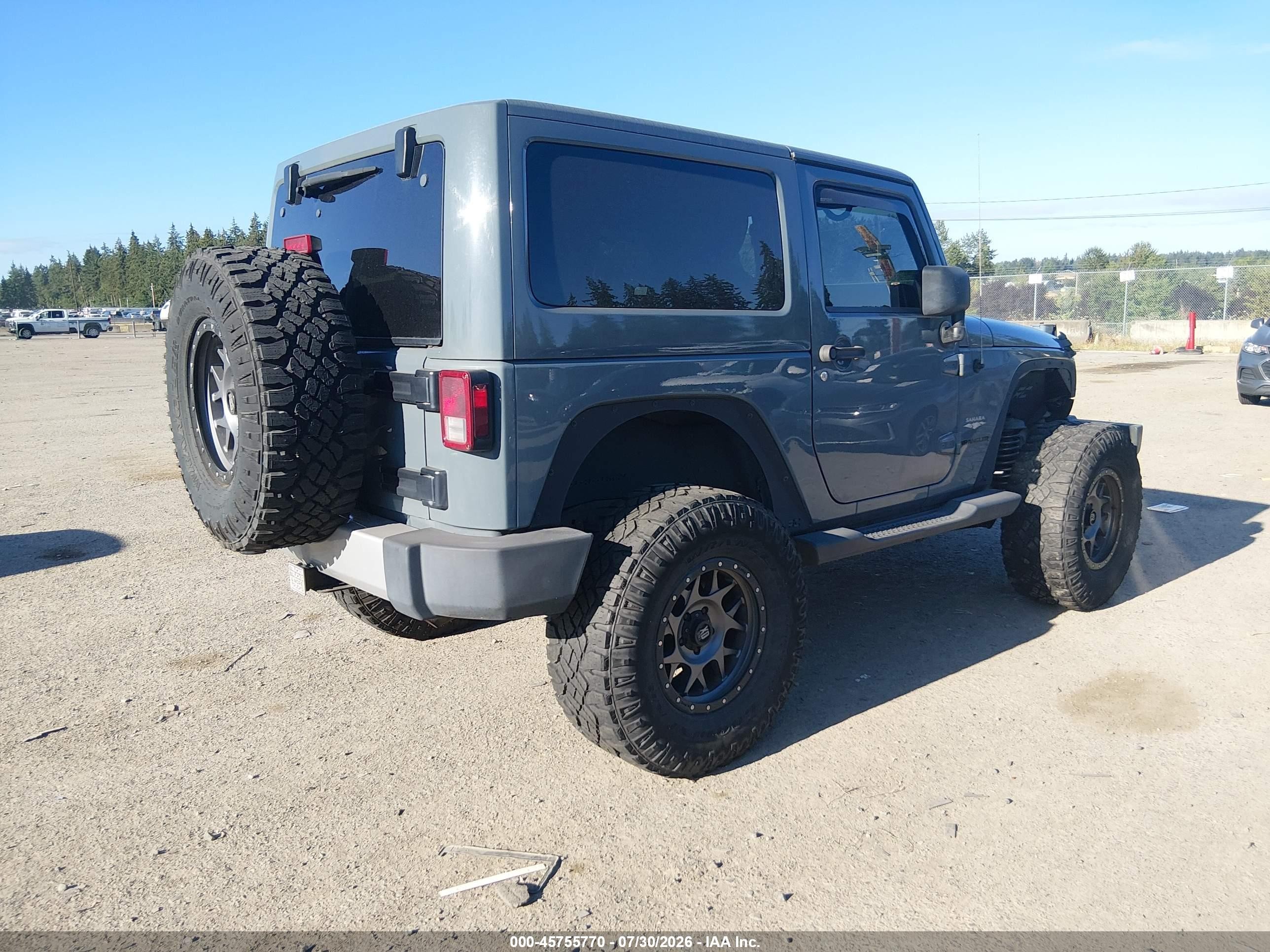 2014 Jeep Wrangler Sahara vin: 1C4AJWBG5EL132725