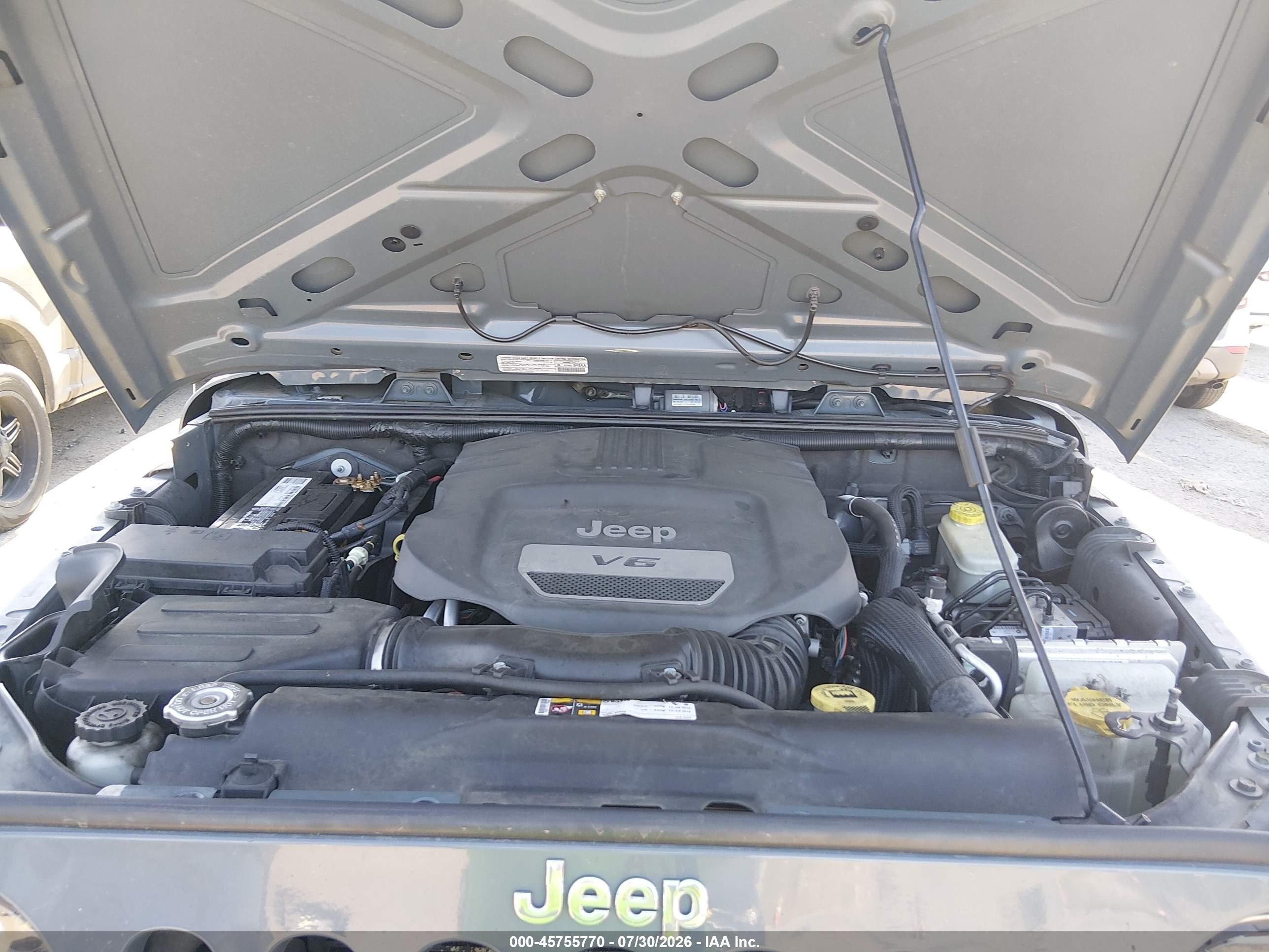 2014 Jeep Wrangler Sahara vin: 1C4AJWBG5EL132725