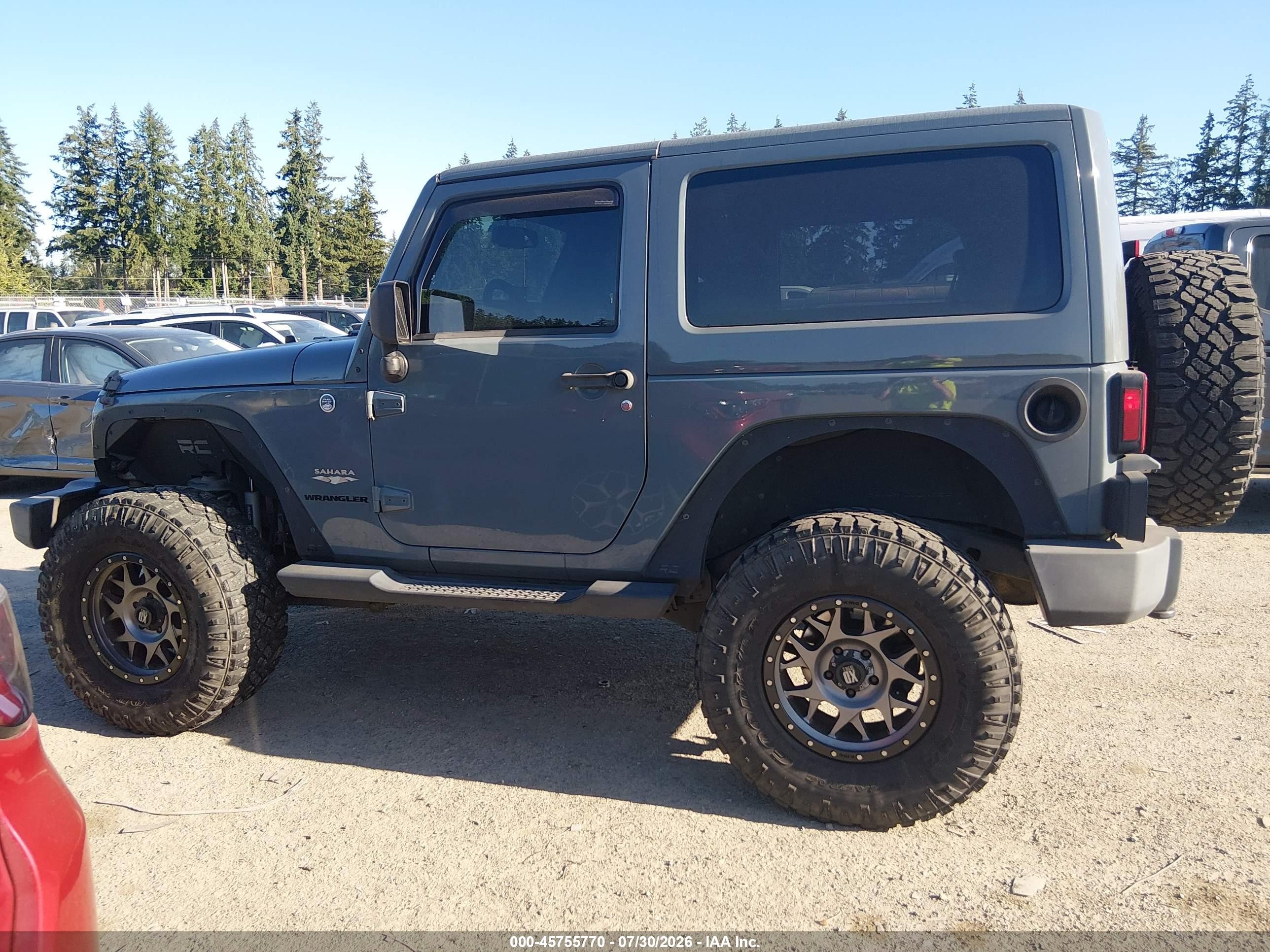 2014 Jeep Wrangler Sahara vin: 1C4AJWBG5EL132725