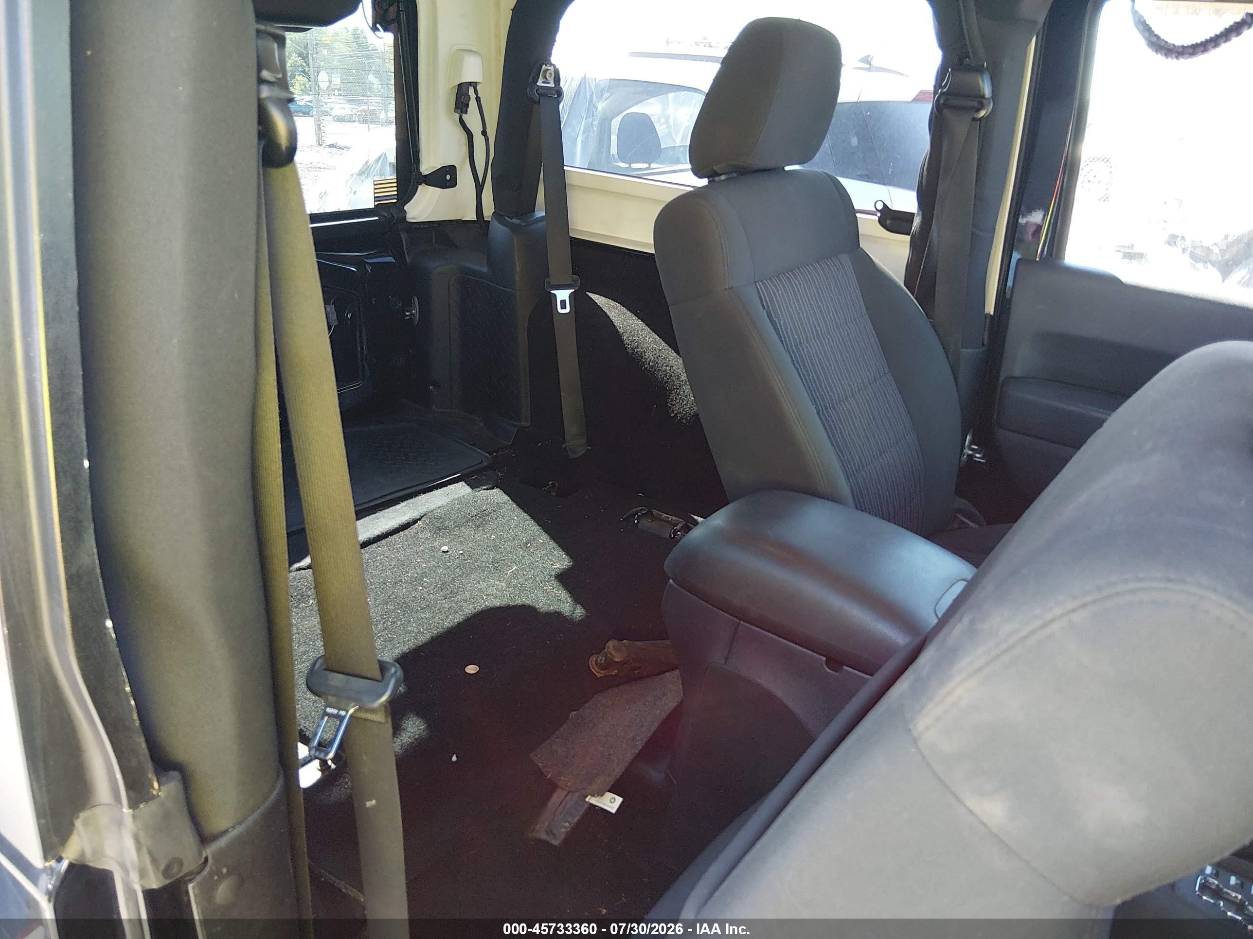 2012 Jeep Wrangler Sahara Black vin: 1C4AJWBG7CL125725