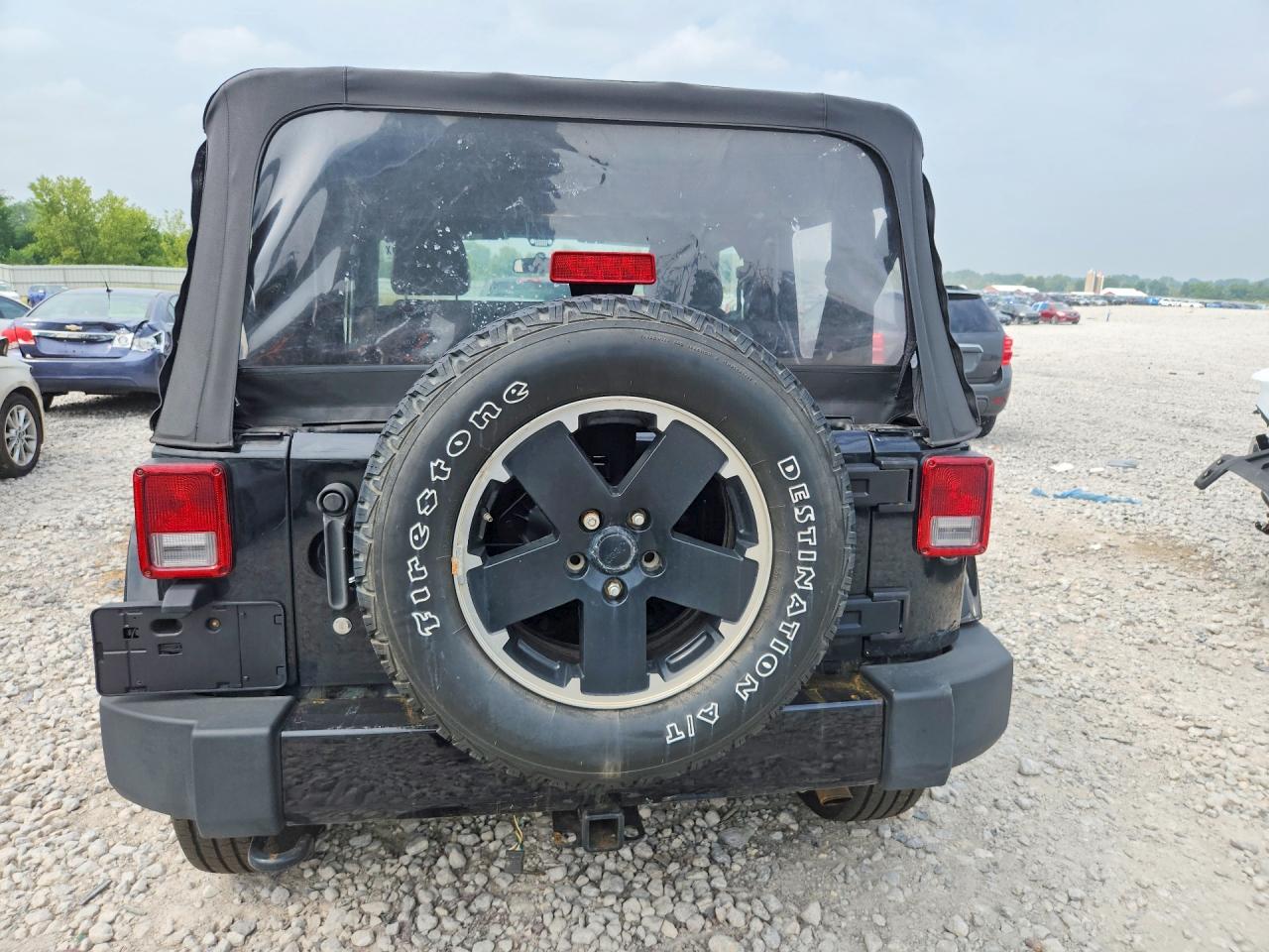 2012 Jeep Wrangler Sahara Черный vin: 1C4AJWBG7CL264706