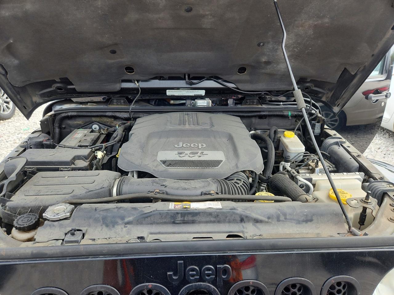 2012 Jeep Wrangler Sahara Черный vin: 1C4AJWBG7CL264706