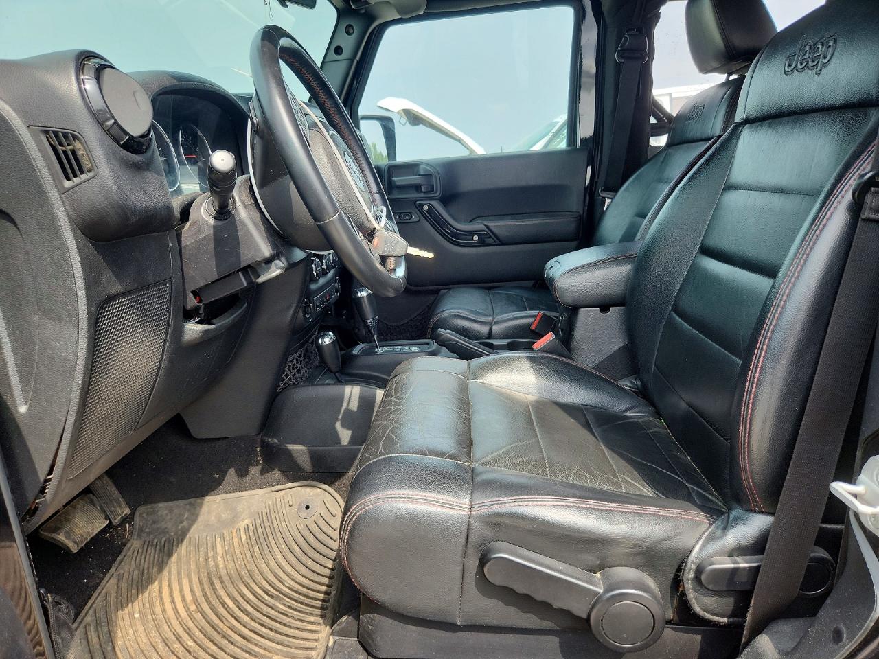 2012 Jeep Wrangler Sahara Черный vin: 1C4AJWBG7CL264706