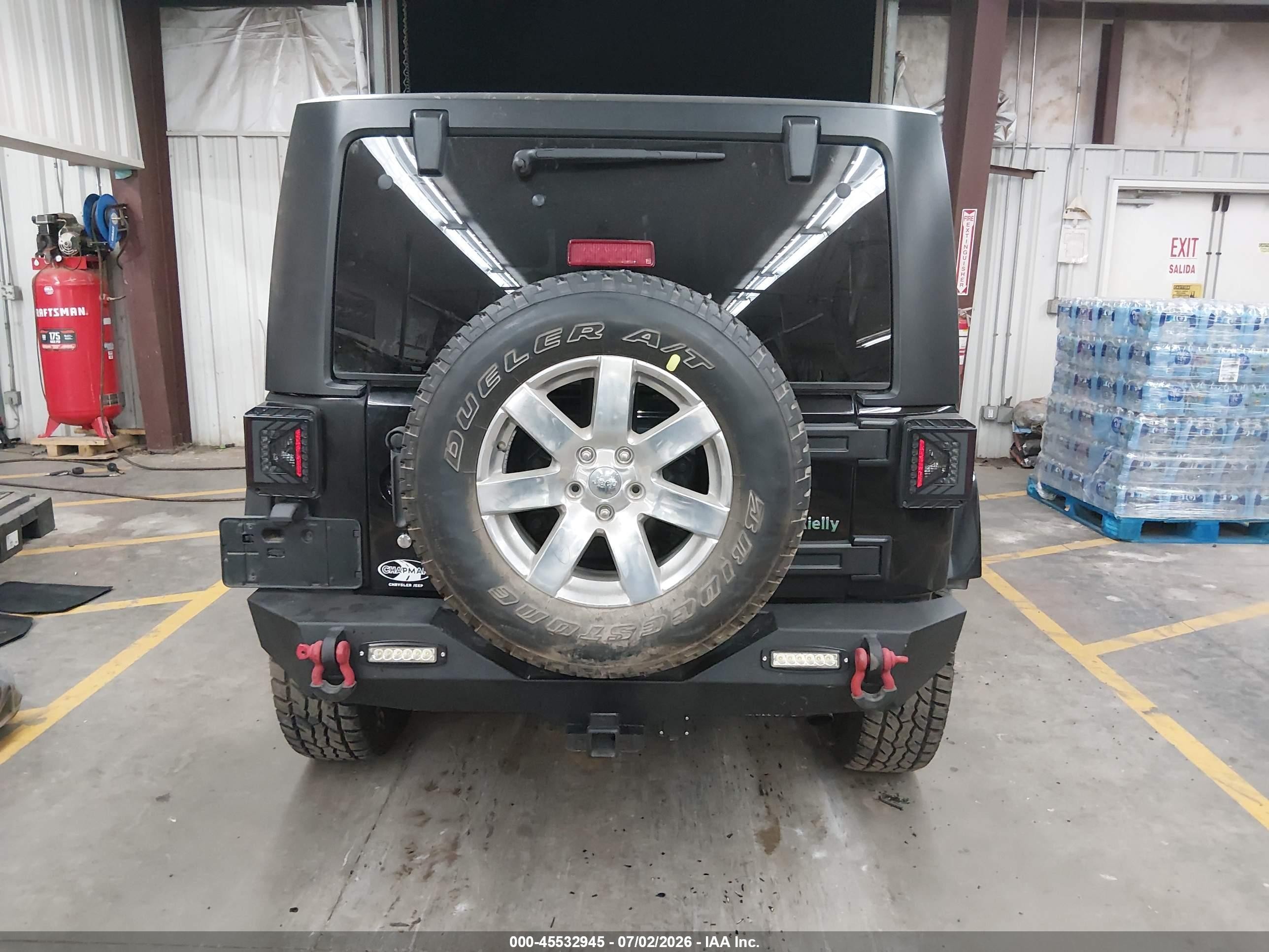 2012 Jeep Wrangler Sahara Black vin: 1C4AJWBG9CL149198