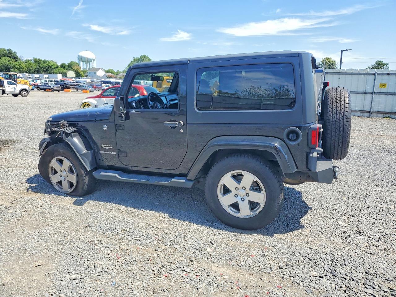 2012 Jeep Wrangler Sahara Black vin: 1C4AJWBG9CL153672