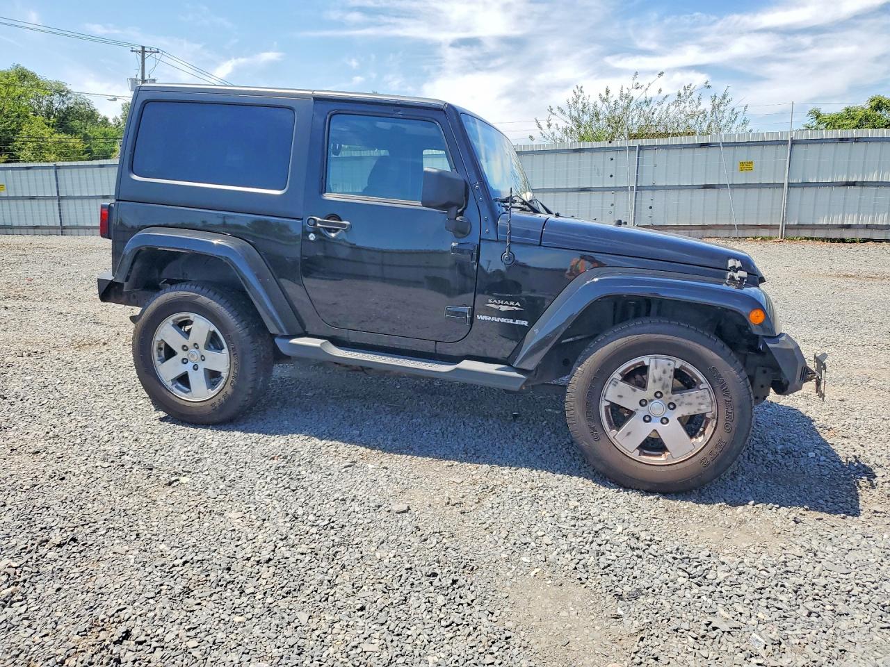 2012 Jeep Wrangler Sahara Black vin: 1C4AJWBG9CL153672