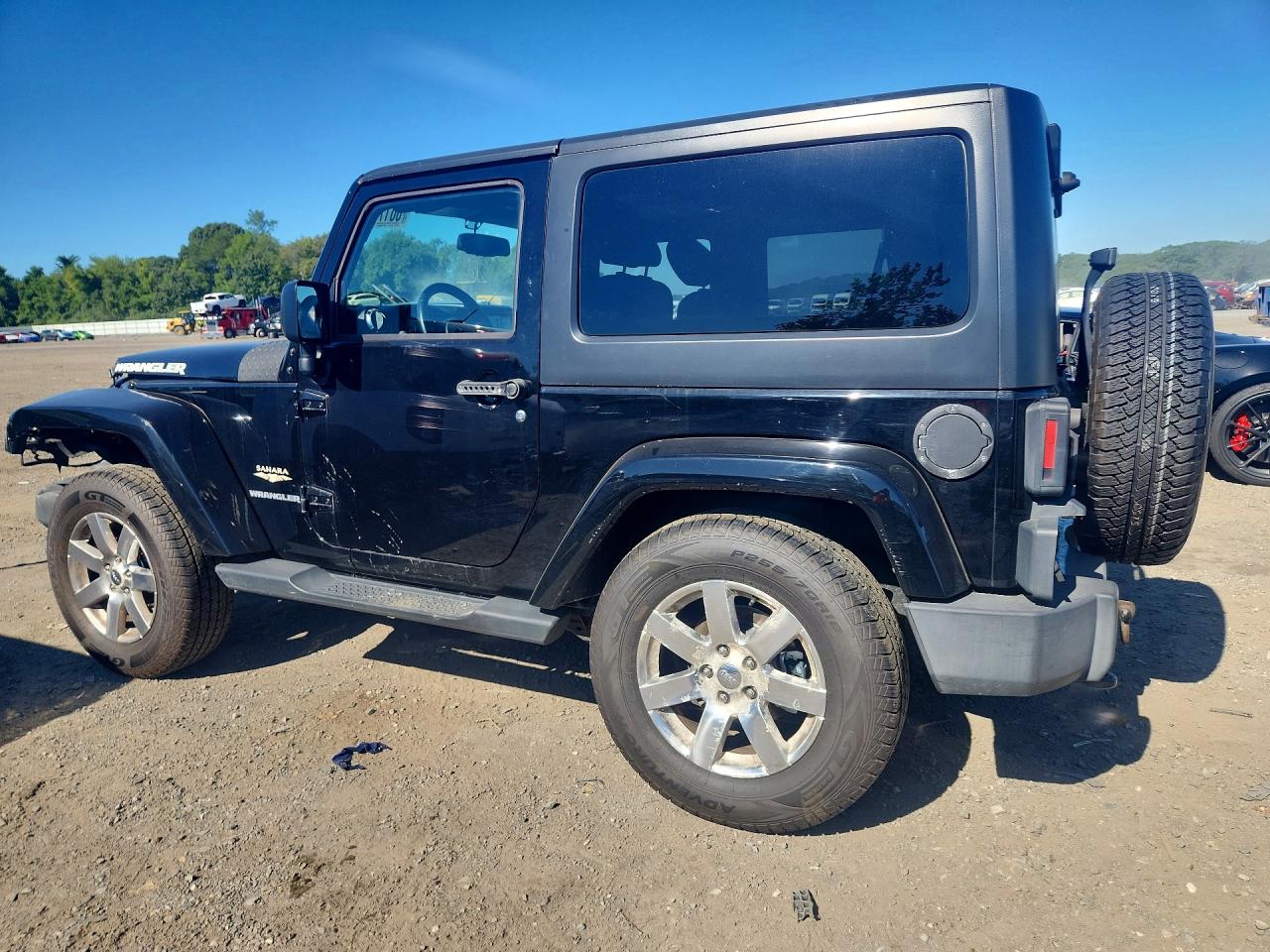 2015 Jeep Wrangler Sahara Black vin: 1C4AJWBG9FL569838