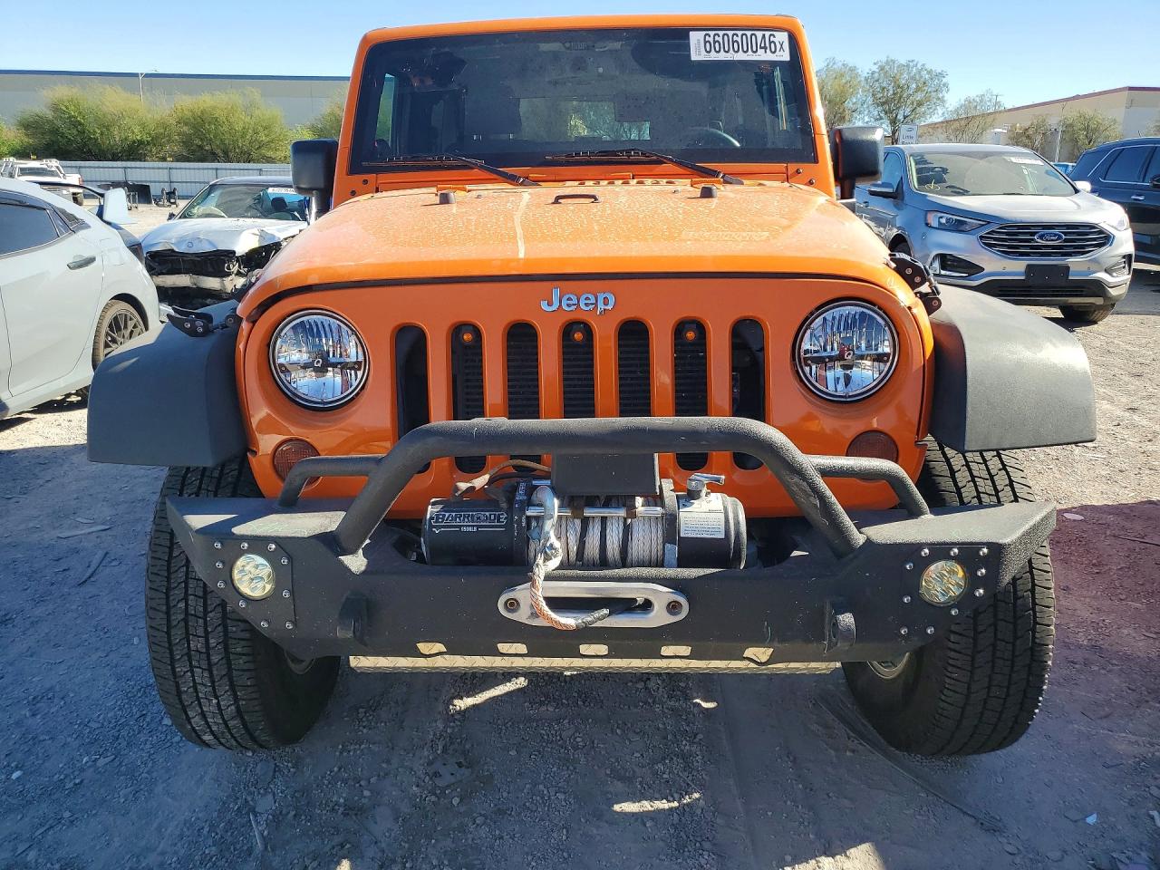 2013 Jeep Wrangler Rubicon Оранжевый vin: 1C4BJWCG0DL531978