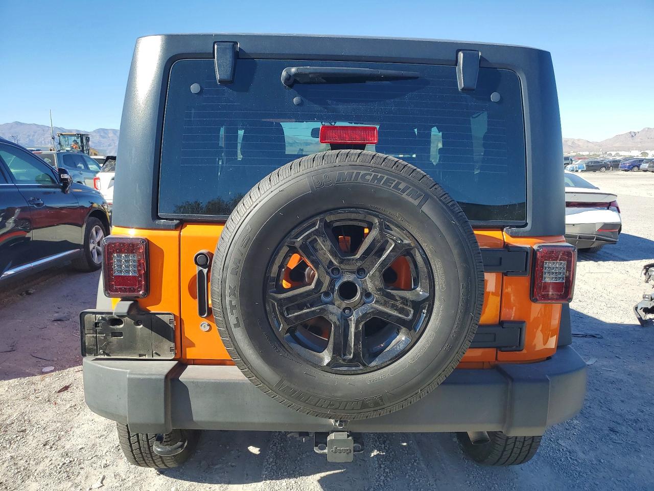 2013 Jeep Wrangler Rubicon Оранжевый vin: 1C4BJWCG0DL531978