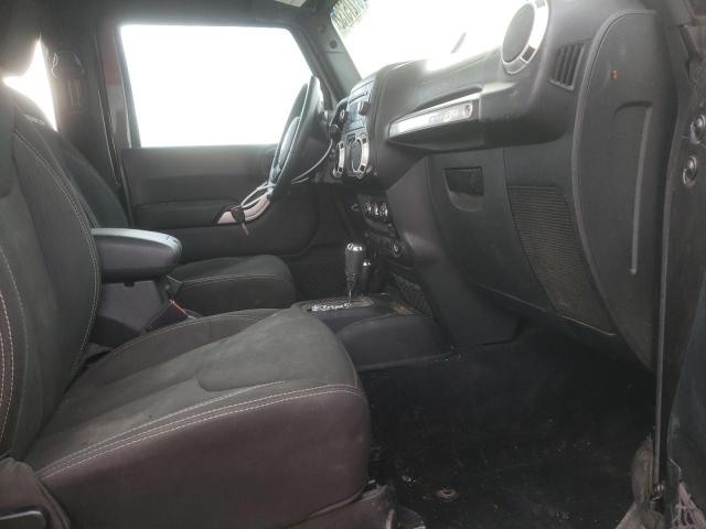 2014 Jeep Wrangler Rubicon Gray vin: 1C4BJWCG1EL297013