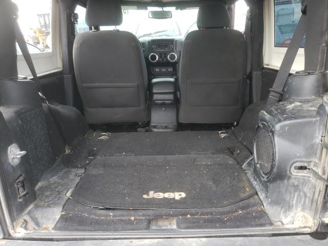 2014 Jeep Wrangler Rubicon Gray vin: 1C4BJWCG1EL297013
