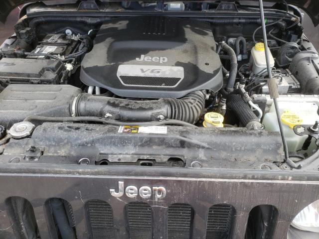 2014 Jeep Wrangler Rubicon Gray vin: 1C4BJWCG1EL297013