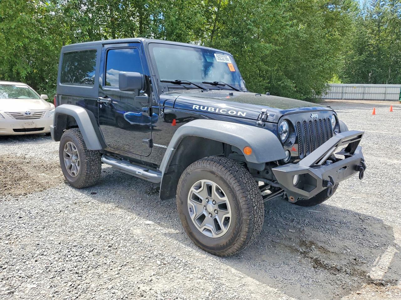 2015 Jeep Wrangler Rubicon Black vin: 1C4BJWCG1FL714096