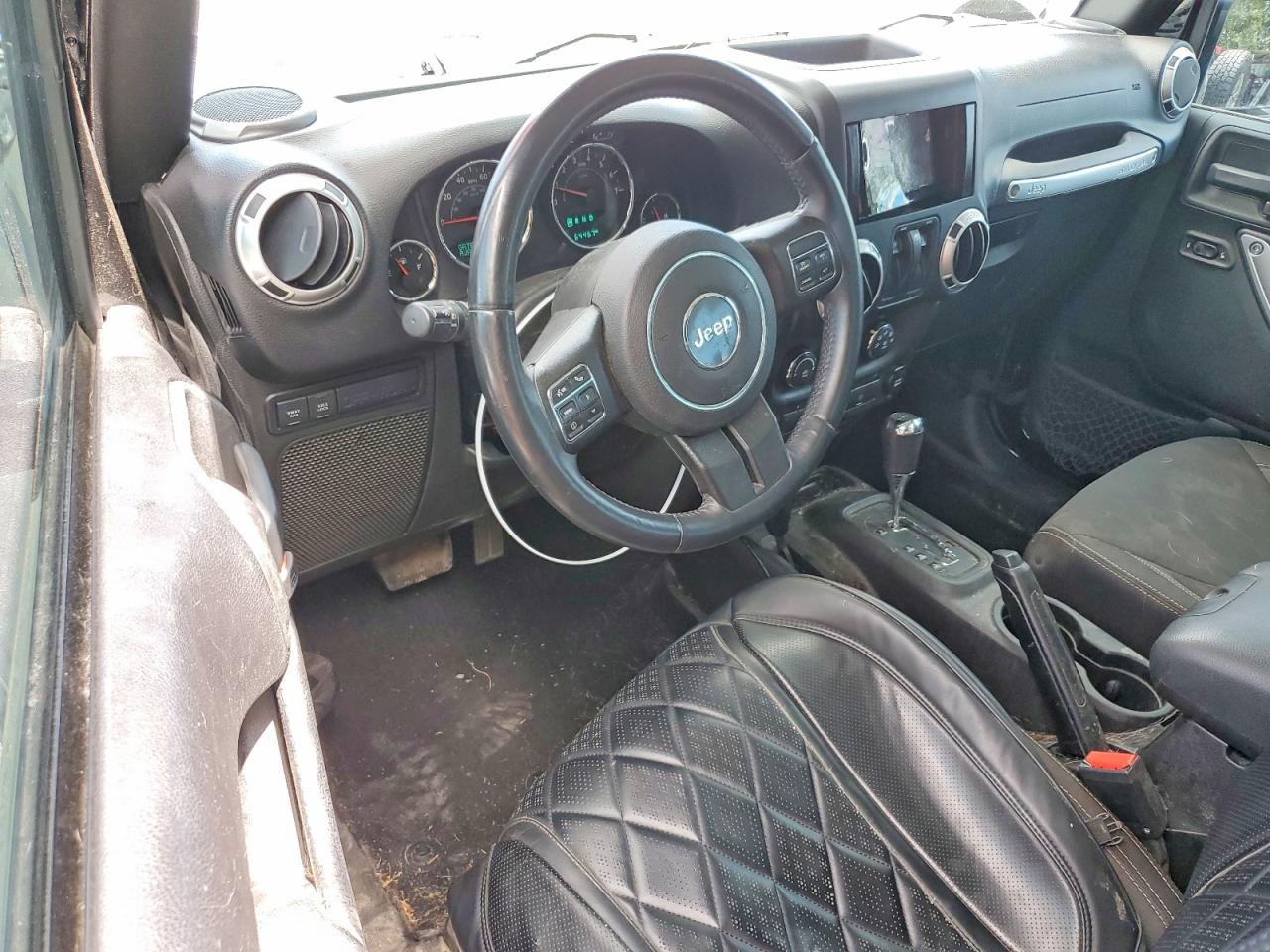 2015 Jeep Wrangler Rubicon Black vin: 1C4BJWCG1FL714096