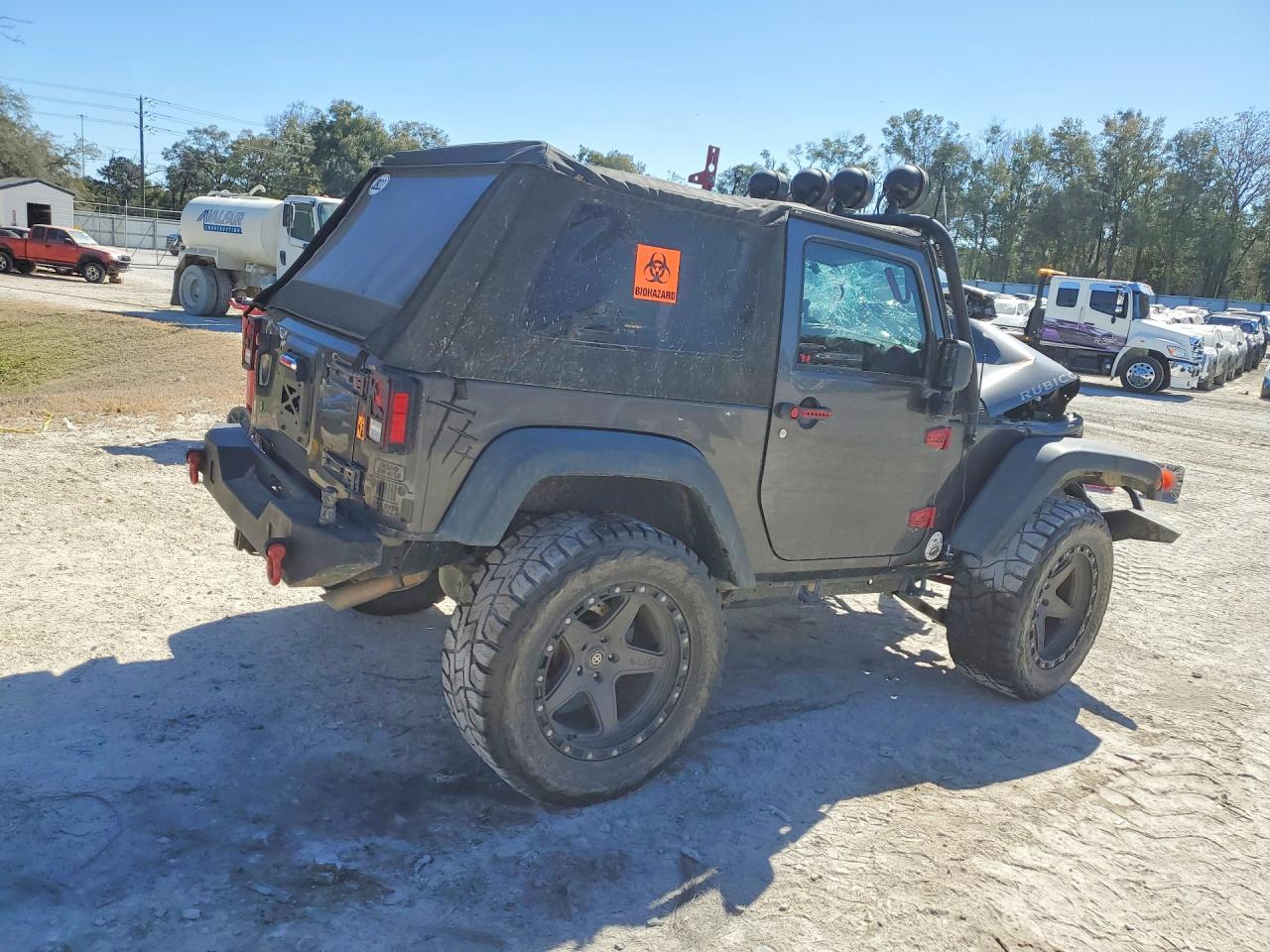 2014 Jeep Wrangler Rubicon Черный vin: 1C4BJWCG3EL219736