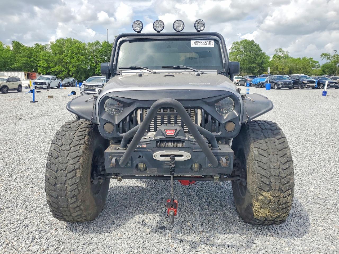 2015 Jeep Wrangler Rubicon Gray vin: 1C4BJWCG4FL625977