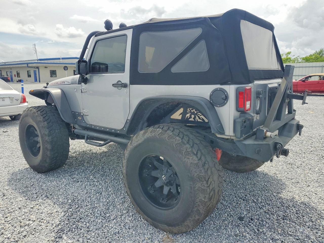 2015 Jeep Wrangler Rubicon Gray vin: 1C4BJWCG4FL625977