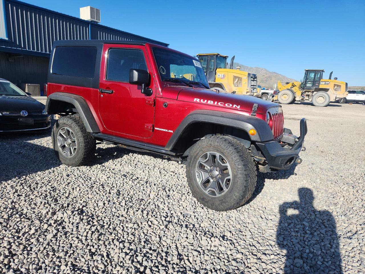 2013 Jeep Wrangler Rubicon Red vin: 1C4BJWCG7DL527300