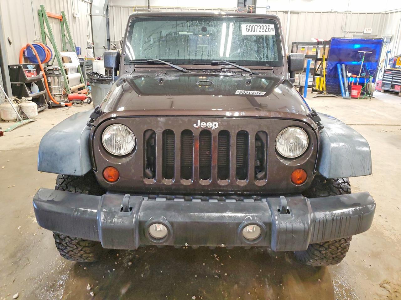 2013 Jeep Wrangler Rubicon Brown vin: 1C4BJWCG7DL640146