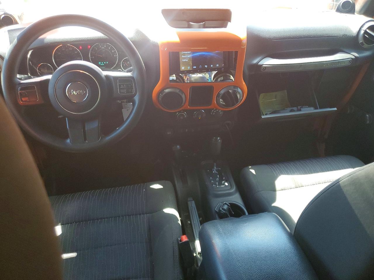 2012 Jeep Wrangler Unlimited Sport Orange vin: 1C4BJWDG0CL269148