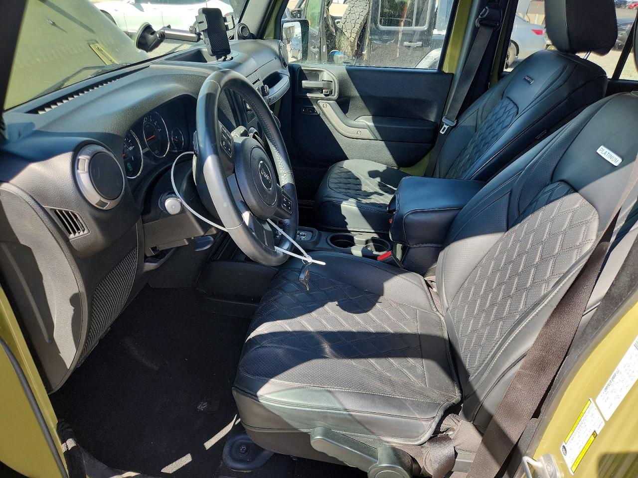 2013 Jeep Wrangler Unlimited Sport Green vin: 1C4BJWDG0DL605740