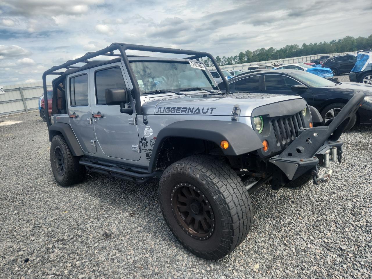 2013 Jeep Wrangler Unlimited Sport Silver vin: 1C4BJWDG0DL630251