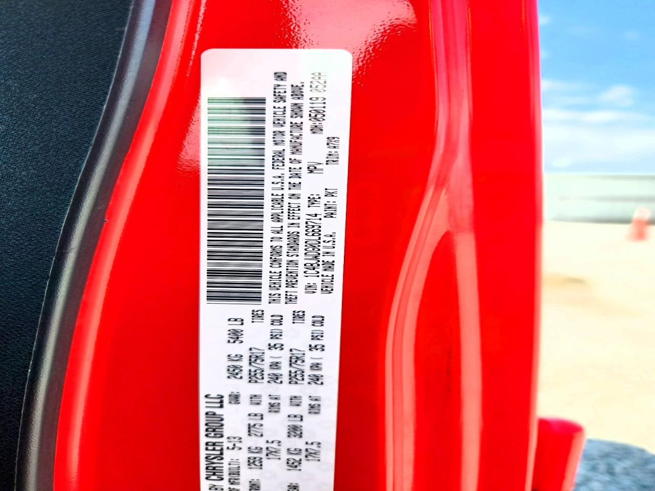 2013 Jeep Wrangler Unlimited Sport Red vin: 1C4BJWDG0DL669714