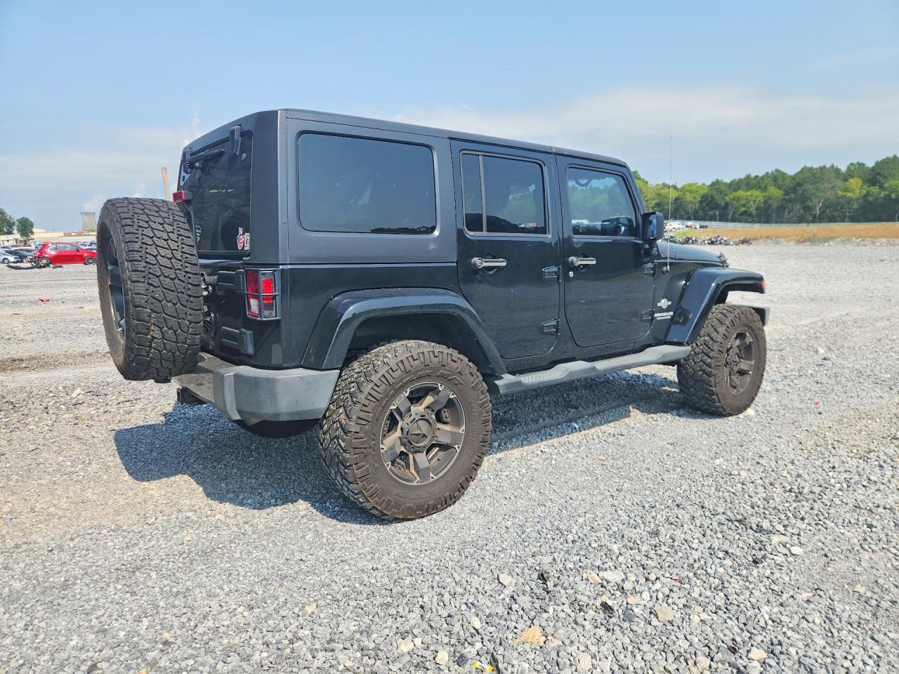 2014 Jeep Wrangler Unlimited Sport Black vin: 1C4BJWDG0EL218154