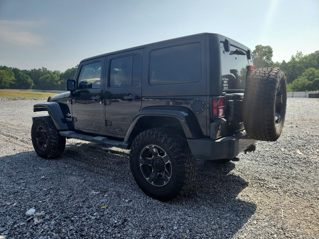 2014 Jeep Wrangler Unlimited Sport Black vin: 1C4BJWDG0EL218154