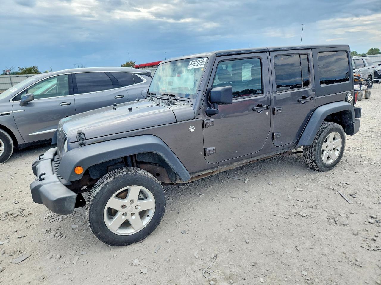 2014 Jeep Wrangler Unlimited Sport Угольный vin: 1C4BJWDG0EL298832