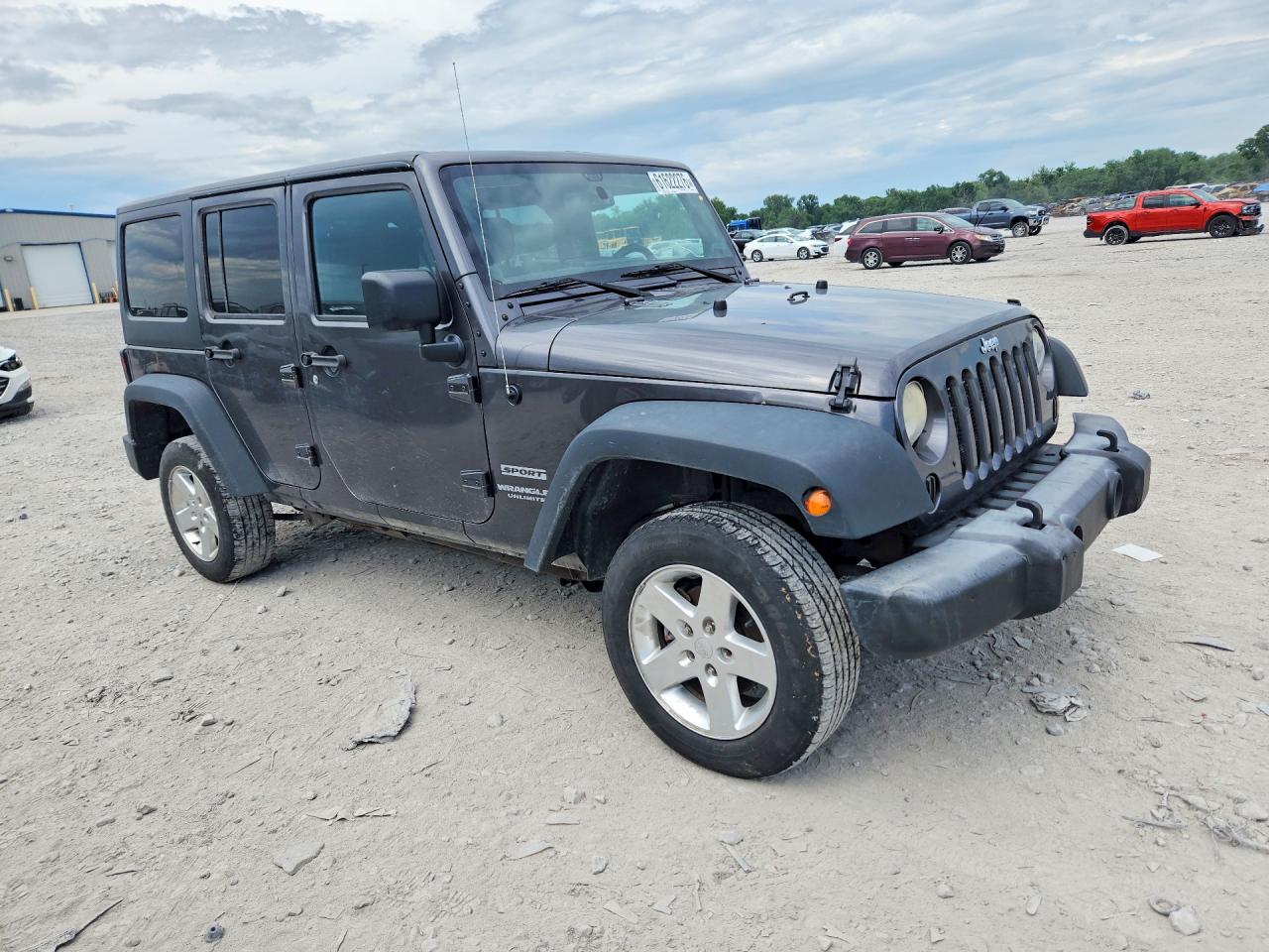 2014 Jeep Wrangler Unlimited Sport Charcoal vin: 1C4BJWDG0EL298832
