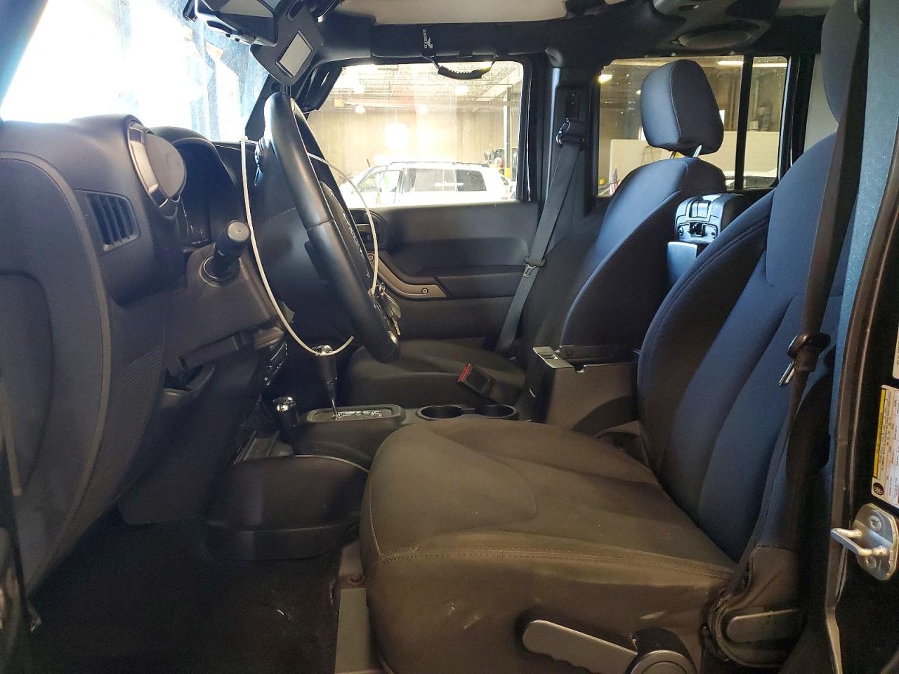 2014 Jeep Wrangler Unlimited Sport Black vin: 1C4BJWDG0EL304404