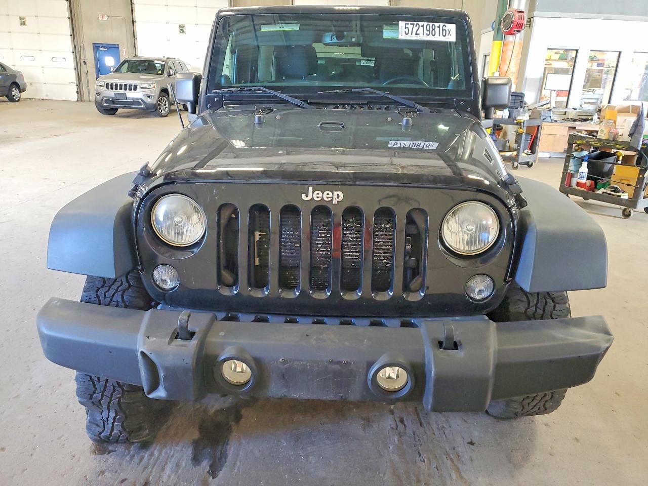 2014 Jeep Wrangler Unlimited Sport Black vin: 1C4BJWDG0EL304404