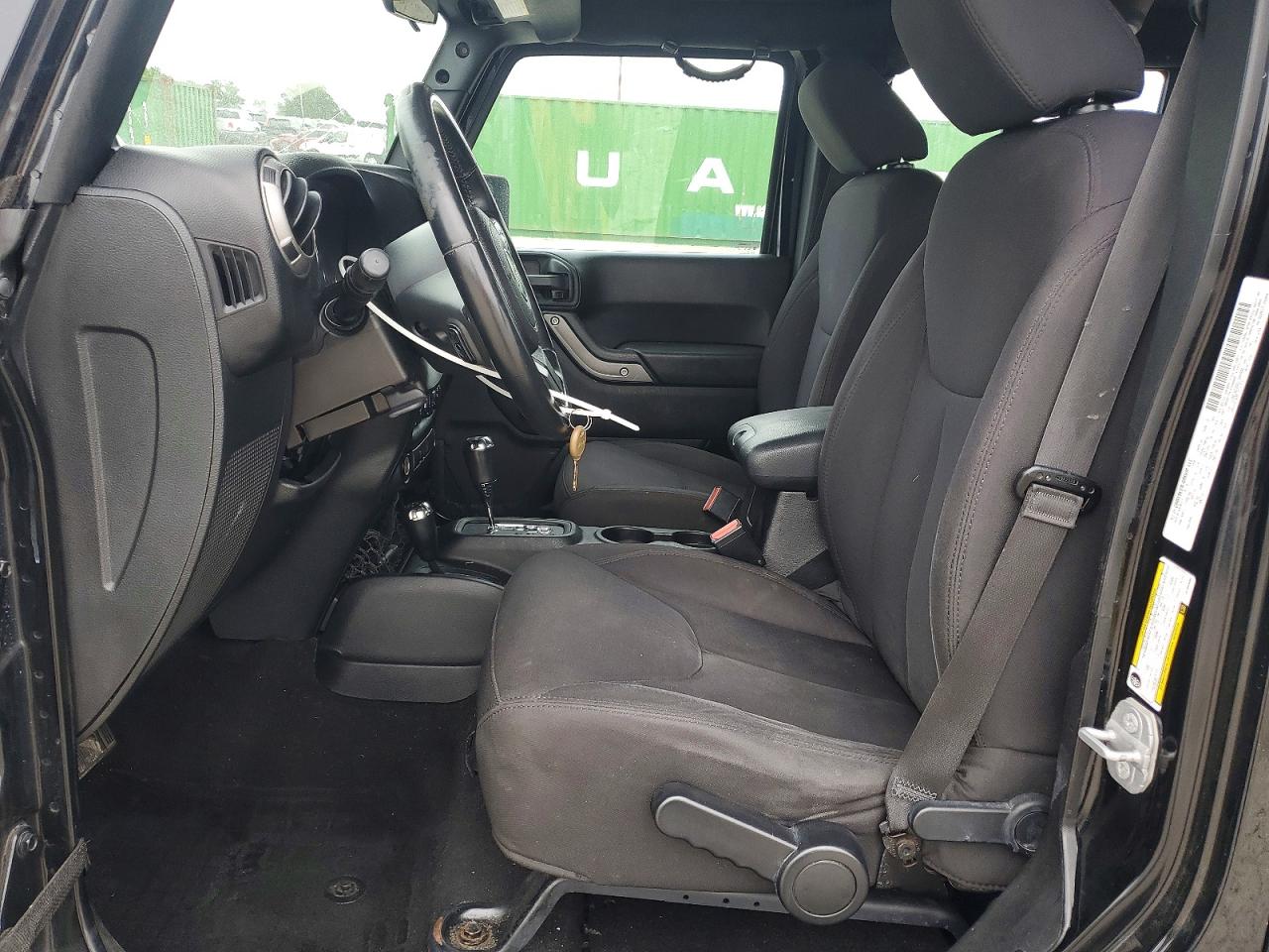 2014 Jeep Wrangler Unlimited Sport Black vin: 1C4BJWDG0EL305990