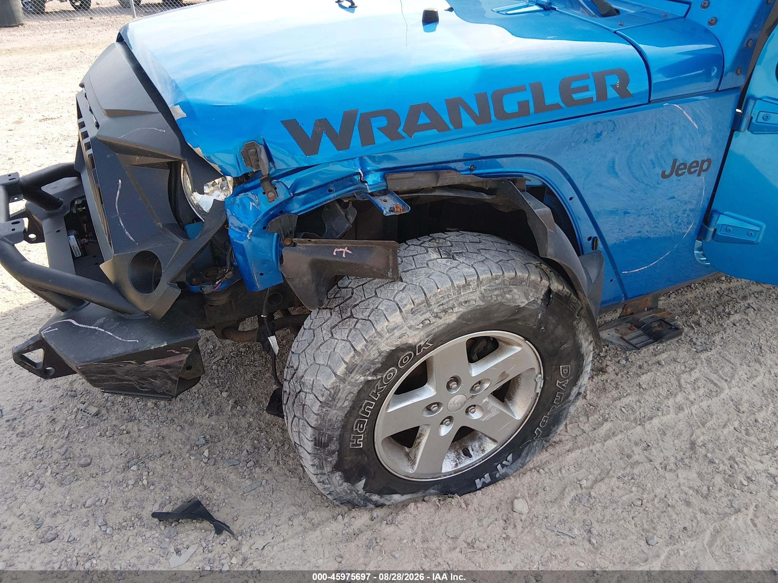 2015 Jeep Wrangler Unlimited Sport Синий vin: 1C4BJWDG0FL523218