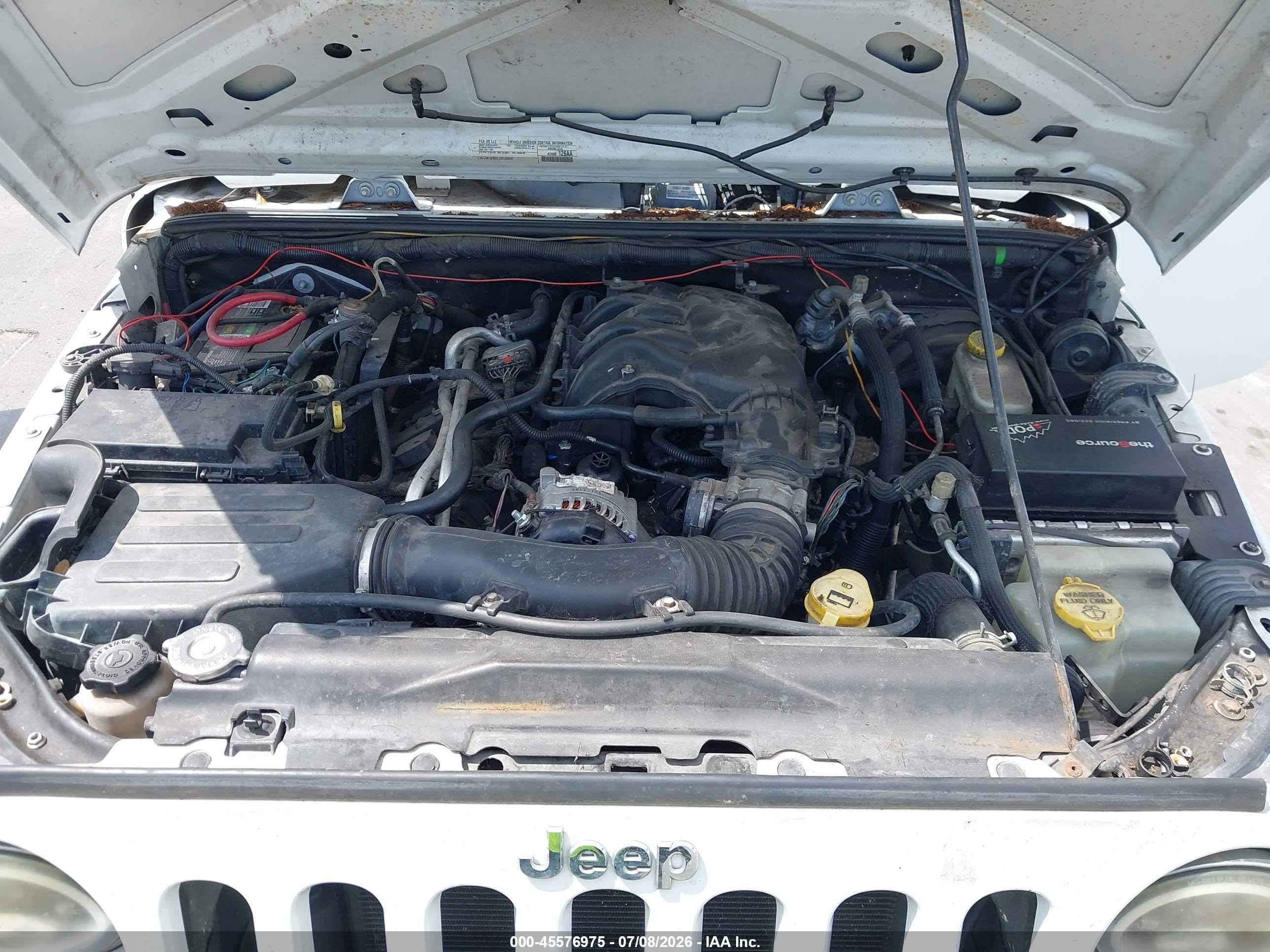 2015 Jeep Wrangler Unlimited Sport White vin: 1C4BJWDG0FL766964