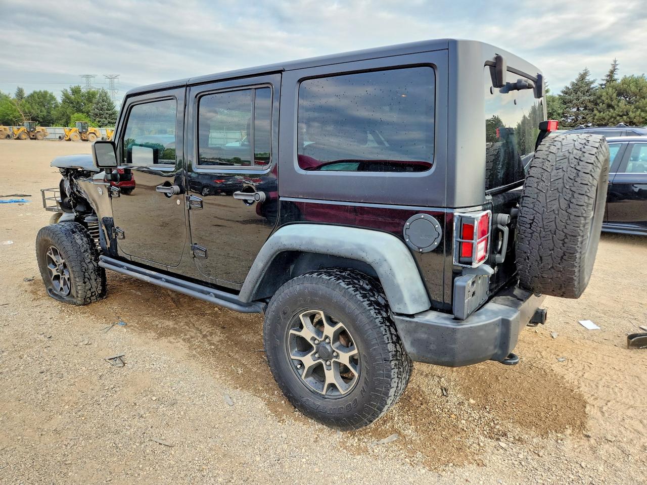 2016 Jeep Wrangler Unlimited Sport Black vin: 1C4BJWDG0GL105307