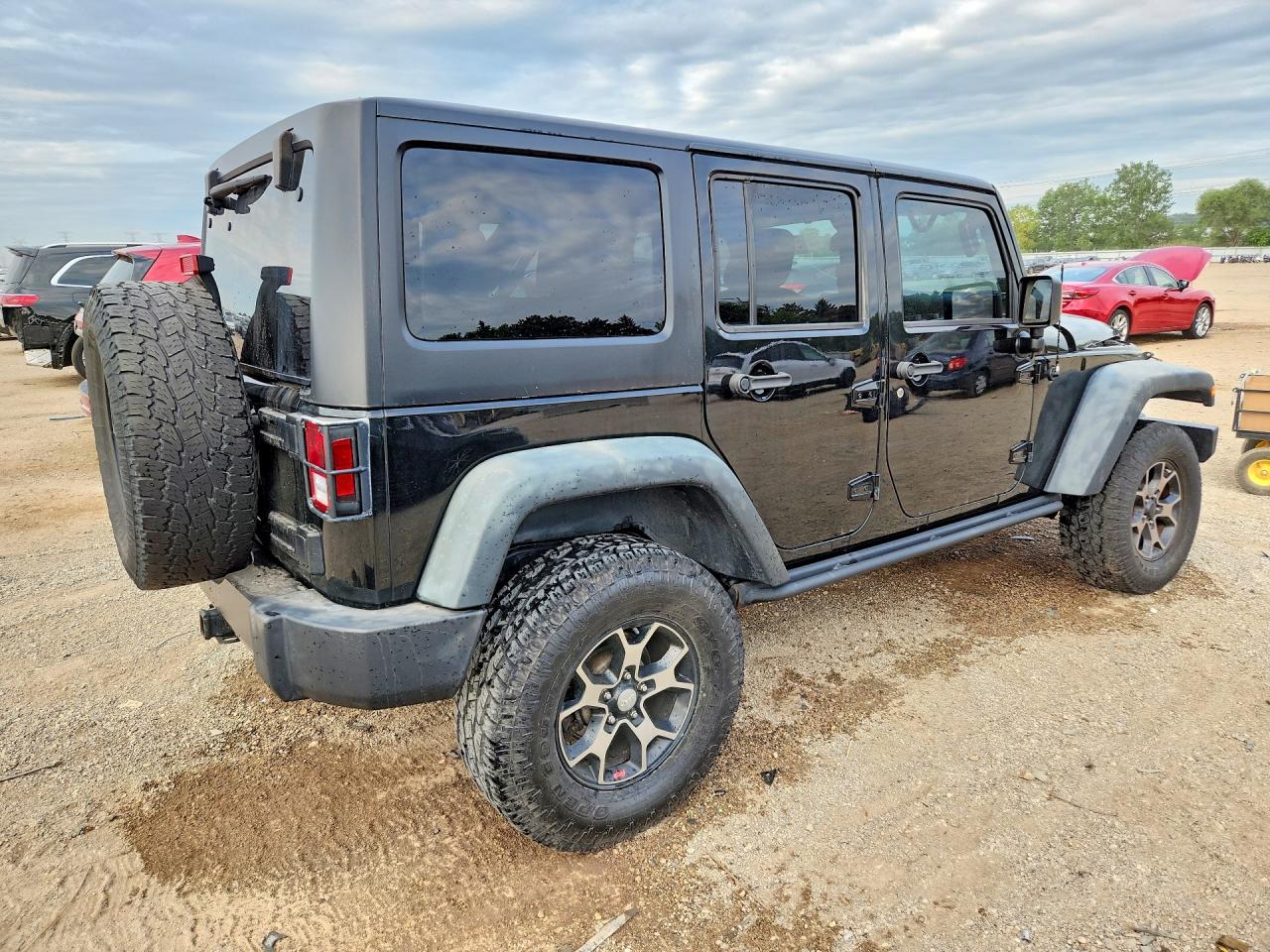 2016 Jeep Wrangler Unlimited Sport Black vin: 1C4BJWDG0GL105307