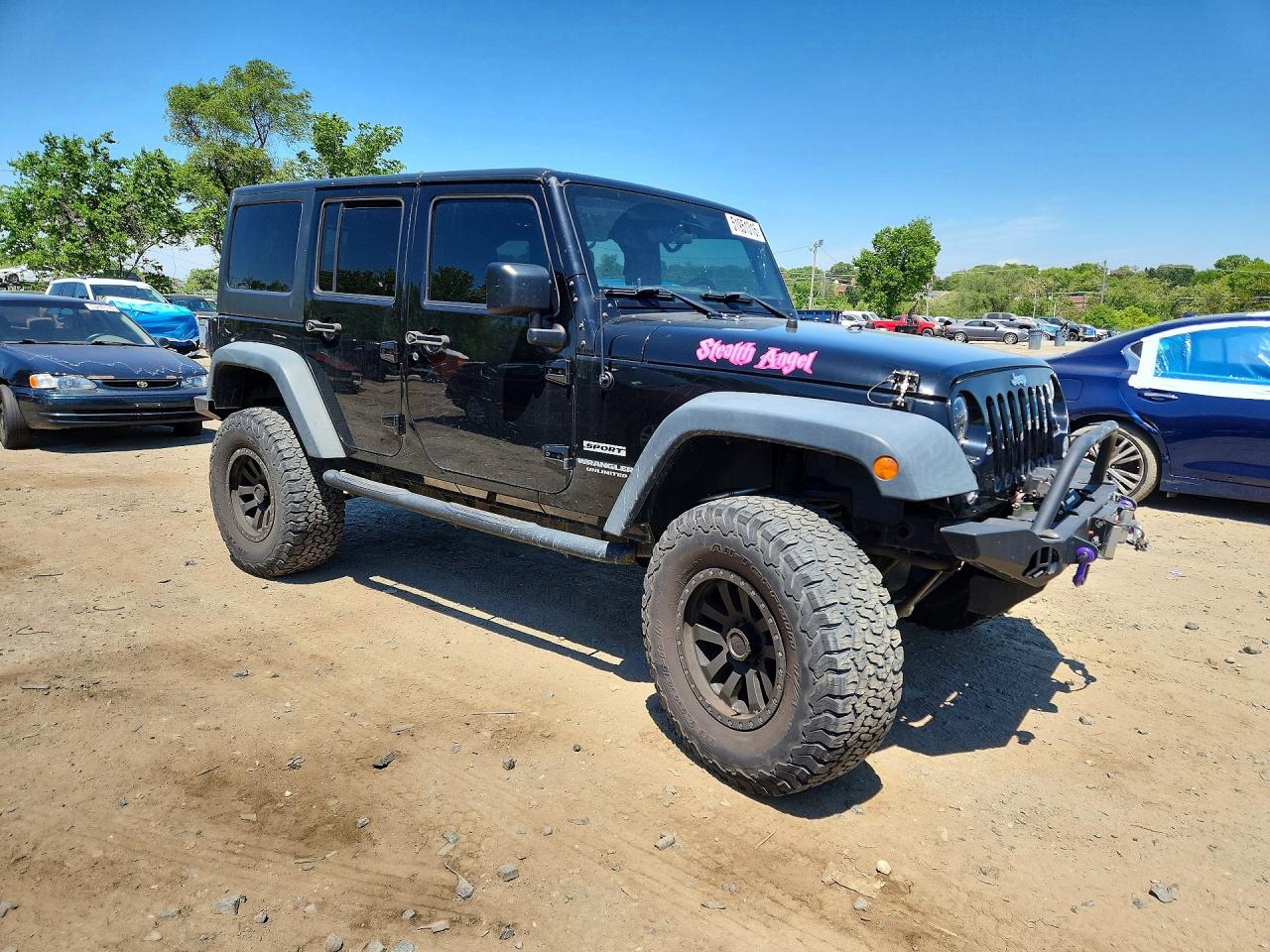 2016 Jeep Wrangler Sport Black vin: 1C4BJWDG0GL118316