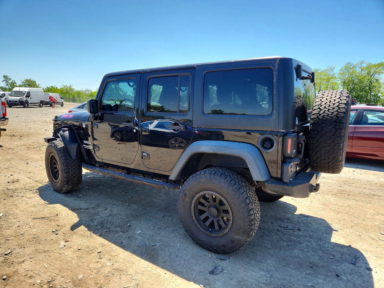 2016 Jeep Wrangler Sport Black vin: 1C4BJWDG0GL118316
